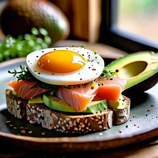 Avocado Toast with a Protein Punch.