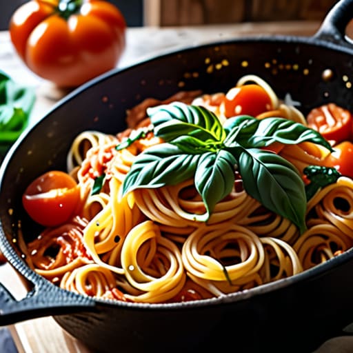 One-Pot Pasta Perfection in a single pot.