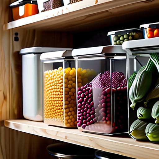 Organizing pantry staples for Getting It Done.