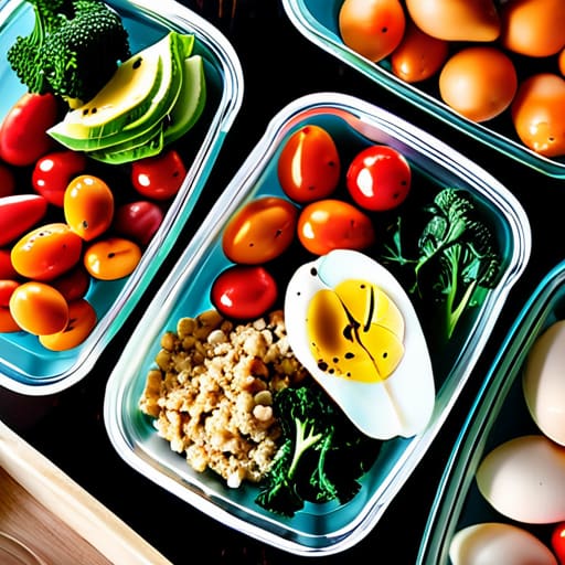 Healthy meal prep ideas for the week.
