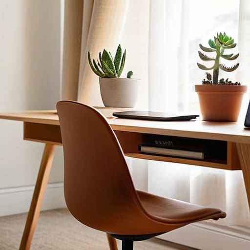 Productive home office setup ideas for productivity.