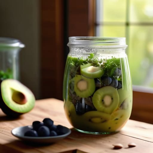 Guide on how to make a smoothie.