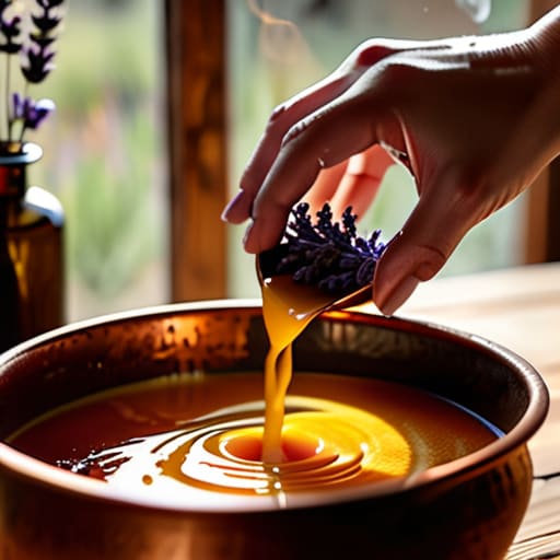 Guide on how to make candles.