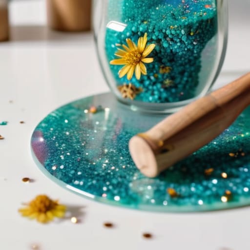 Simple guide to resin crafts for beginners.