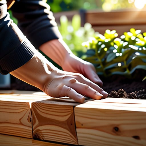 How to build a raised garden bed.