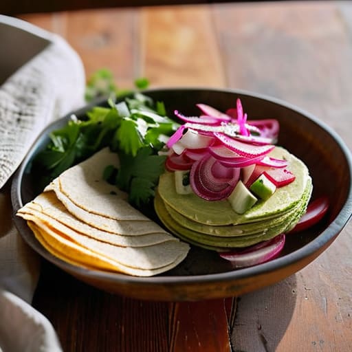 Easy Rotisserie Chicken Tacos with lime.