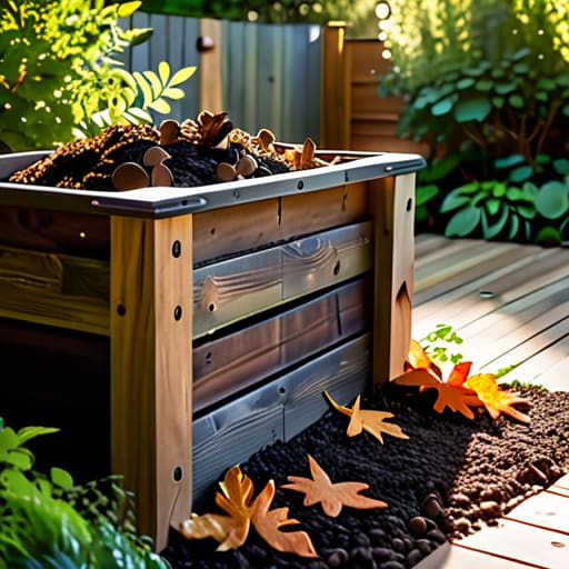 Guide on how to make a compost bin.