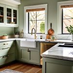 Learn how to paint kitchen cabinets.