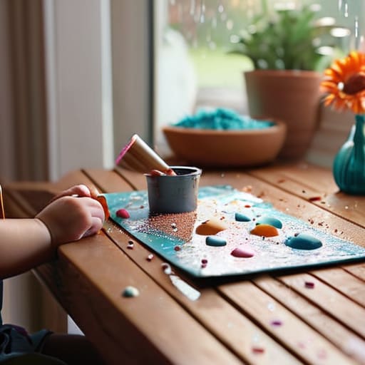 Easy rainy day kids craft ideas.