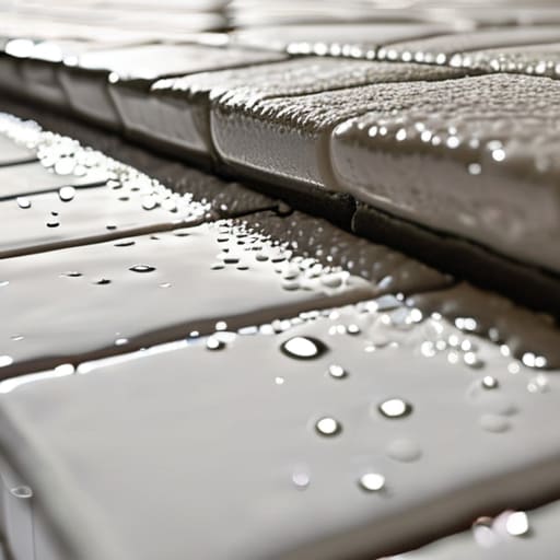 The Baking Soda and Vinegar Grout Cleaner Trick.