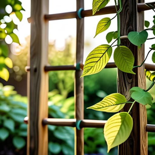 Get Growing and Let It Go trellis.
